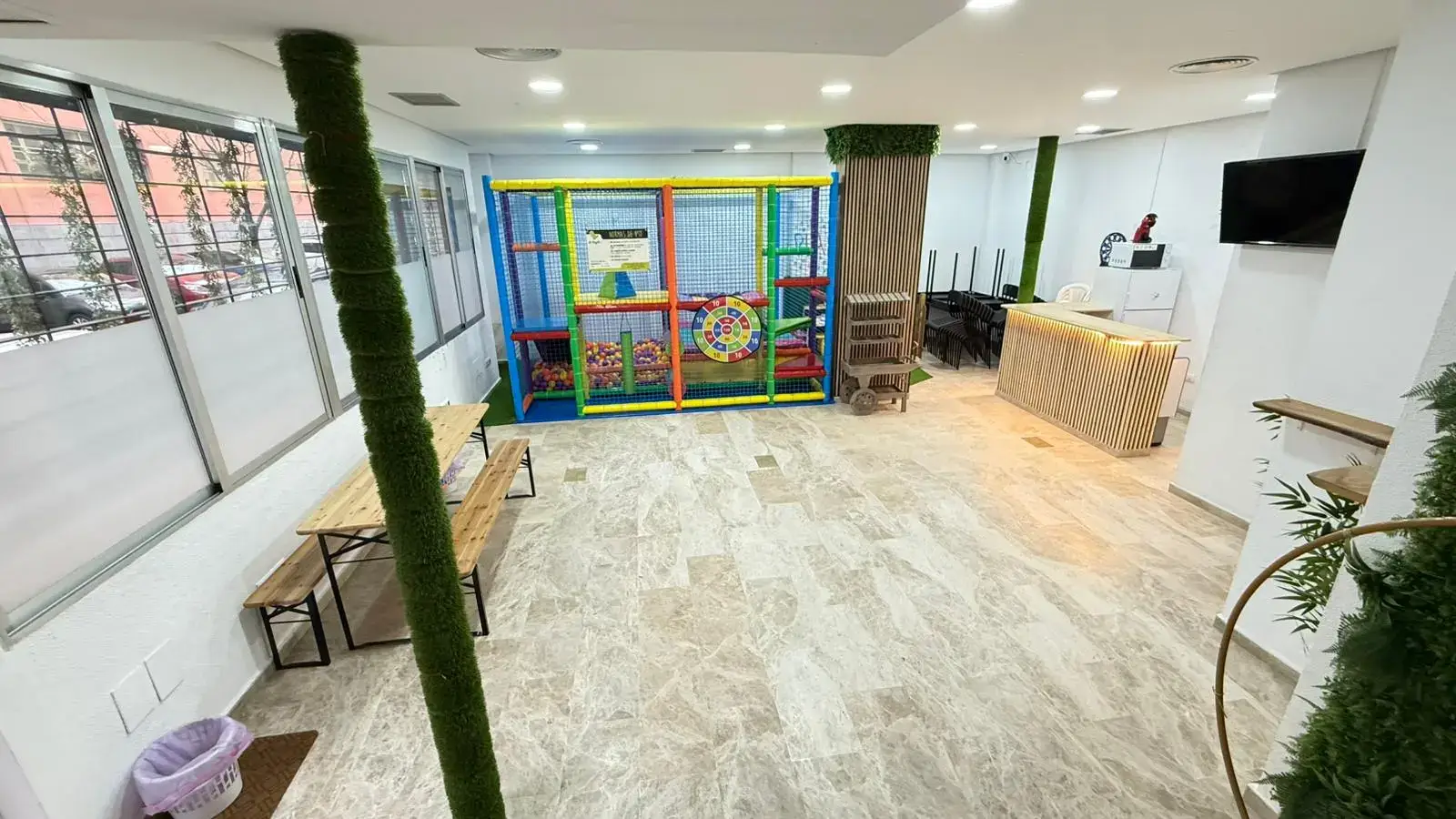 Sala para eventos y cumpleaños en Los Bermejales - Espacio Kalma