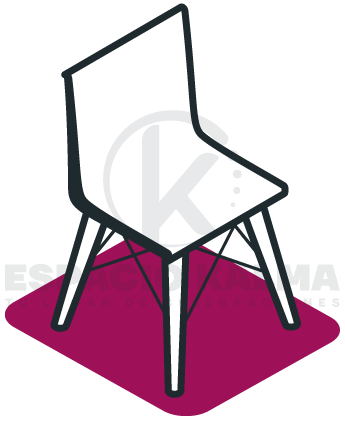 icono de silla espacio kalma