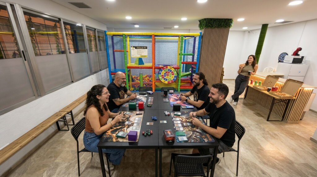 Partida de magic en Espacio Kalma Bermejales